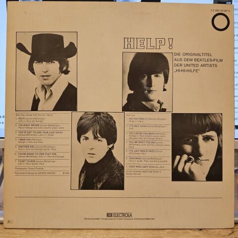 Les Beatles – Chansons Du Film « Help ! » LP PLAK