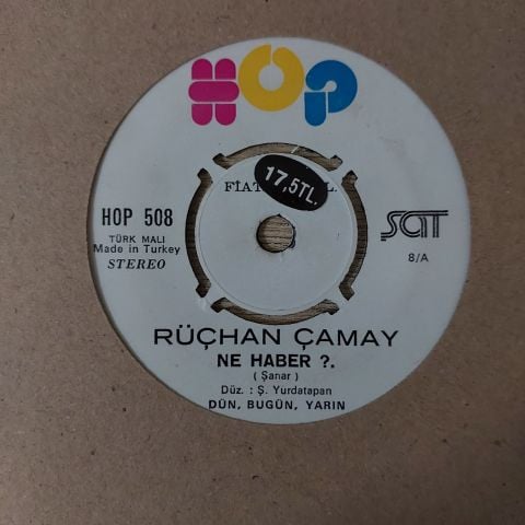 Rüçhan Çamay – Ne Haber / Yavaş Yavaş 45LİK PLAK