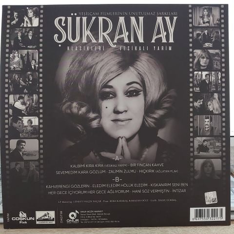 ŞÜKRAN AY KLASİKLERİ - VESİKALI YARİM LP PLAK