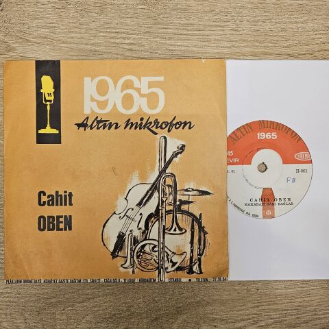 Cahit Oben – Makaram Sarı Bağlar / Halime 45LİK PLAK
