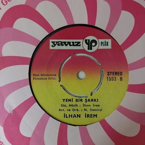 İlhan İrem – Bir Zamanlar 45LİK PLAK
