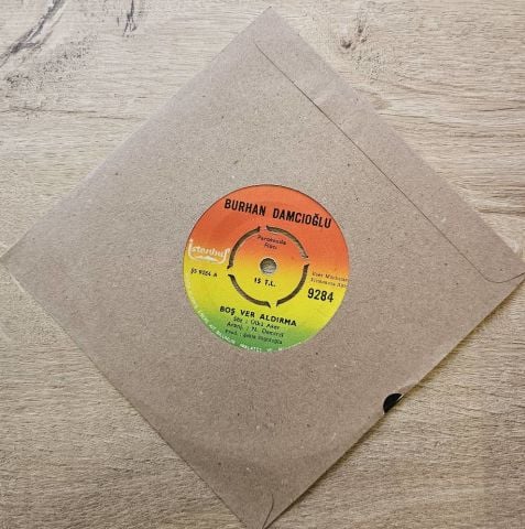 BURHAN DAMCIOĞLU - SEN BEN O YOK BİZ VARIZ 45LİK PLAK