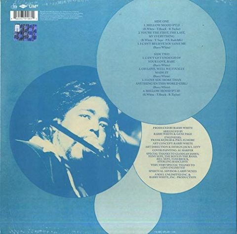 BARRY WHİTE - CANT GET ENOUGH LP PLAK
