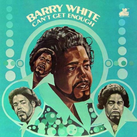 BARRY WHİTE - CANT GET ENOUGH LP PLAK