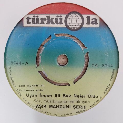 MAHZUNİ ŞERİH - İHTİYAR OLDUM 45LİK PLAK