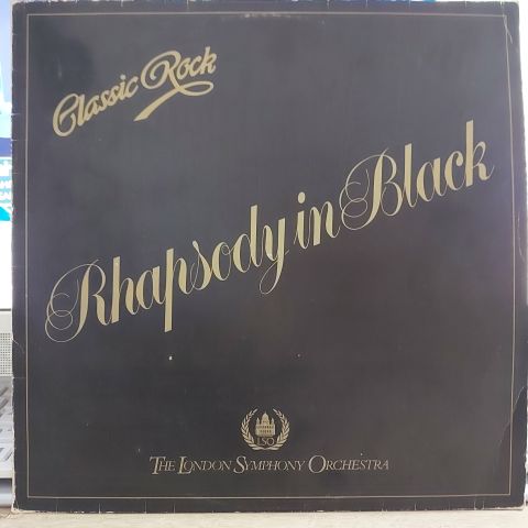 The London Symphony Orchestra And The Royal Choral Society – Classic Rock Rhapsody In Black LP PLAK