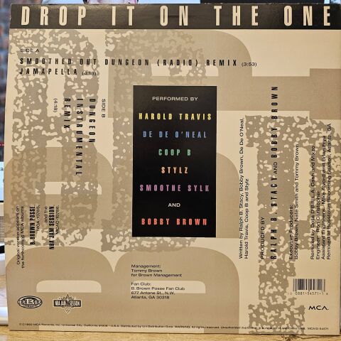 B. Brown Posse – Drop It On The One LP PLAK