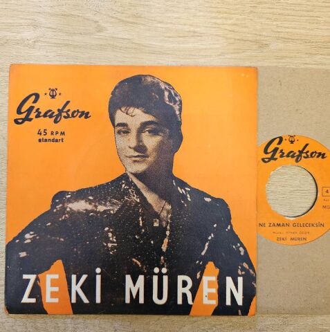 Zeki Müren – Ne Zaman Geleceksin / Doymadım Sana 45LİK PLAK