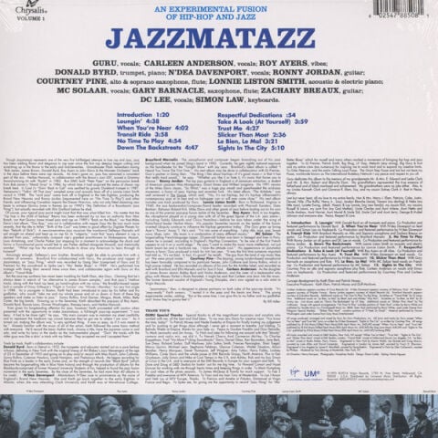 Guru – Jazzmatazz (Volume 1) LP PLAK