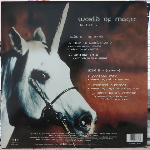 Pharao – World Of Magic (Remixes) LP PLAK