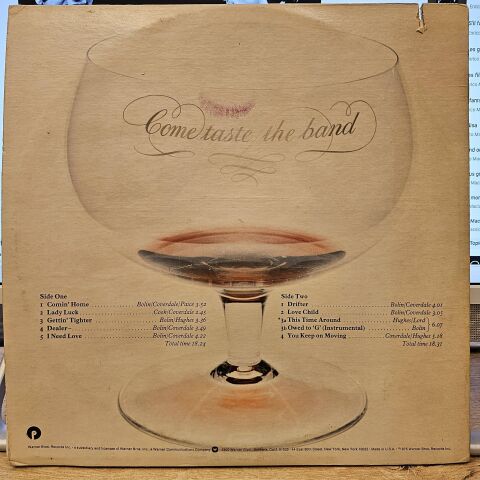 Deep Purple – Come Taste The Band LP PLAK