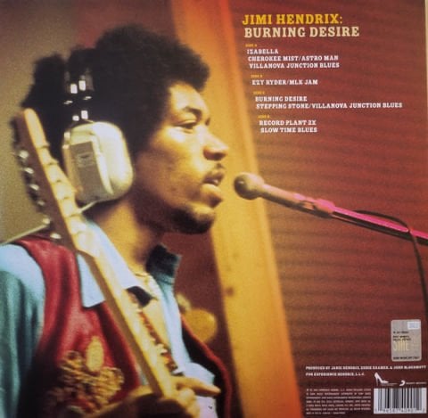 Jimi Hendrix – Burning Desire LP PLAK