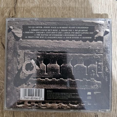 Jimmy Page & Robert Plant – No Quarter: Jimmy Page & Robert Plant Unledded CD