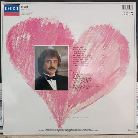Engelbert Humperdinck – 20 Love Songs LP PLAK