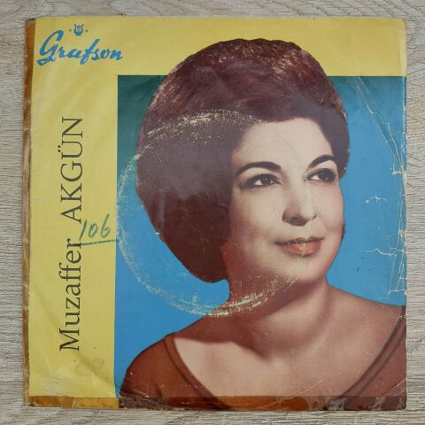 MUZAFFER AKGÜN - YARALIYIM DERİNDEN 45LİK PLAK