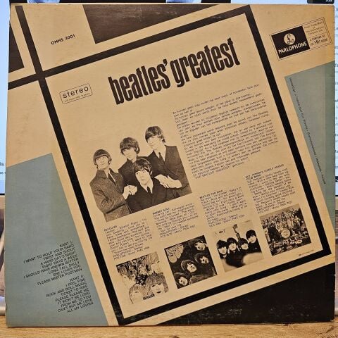 The Beatles – Beatles' Greatest LP PLAK