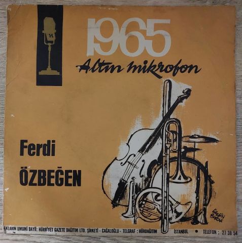 FERDİ ÖZBEĞEN - SANDIĞIMI AÇAMADIM 45LİK PLAK