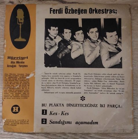 FERDİ ÖZBEĞEN - SANDIĞIMI AÇAMADIM 45LİK PLAK