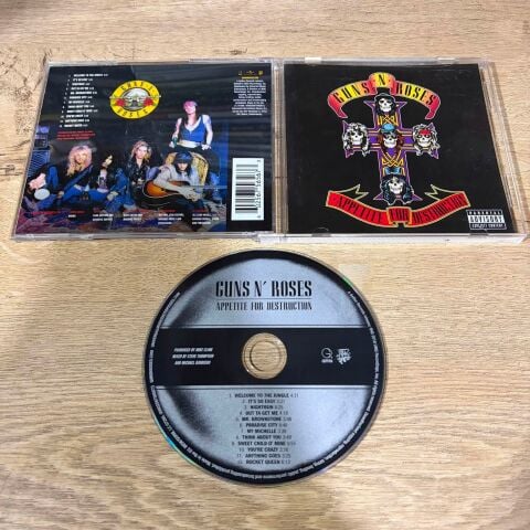 GUNS N' ROSES - APPETITE FOR DESTRUCTION CD