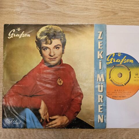 Zeki Müren – Hancı / Ana Başta Taç İmiş 45LİK PLAK