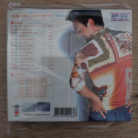 SERDAR ORTAÇ - SAHİBİNİN SESİ REMİX CD