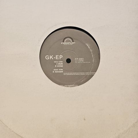 GK – GK-EP LP PLAK