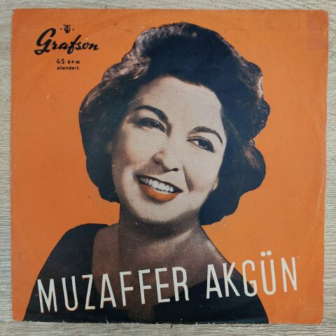MUZAFFER AKGÜN - BAK KARA GÖZLÜ CEYLANA 45LİK PLAK