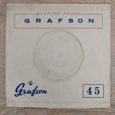 MUZAFFER AKGÜN - BAK KARA GÖZLÜ CEYLANA 45LİK PLAK