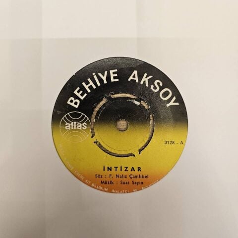 BEHİYE AKSOY - İNTİZAR 45LİK PLAK