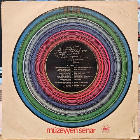 Müzeyyen Senar – 40. Sanat Yılında Veda LP PLAK