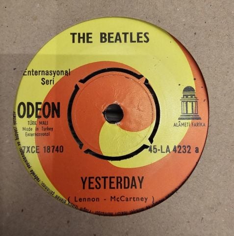 The Beatles – Yesterday / Dizzy Miss Lizzy 45LİK PLAK