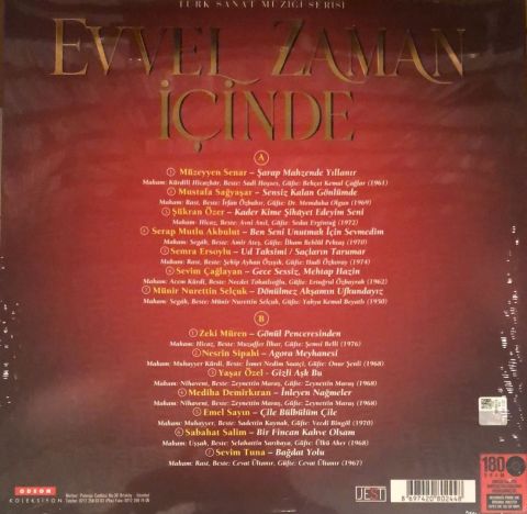 ÇEŞİTLİ SANATÇILAR - EVVEL ZAMAN İÇİNDE LP PLAK