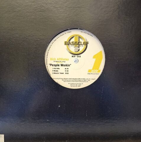 The Kick Affiliates – People Workin LP PLAK