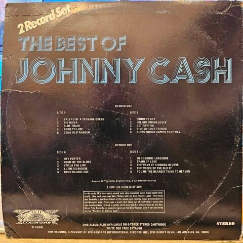 Johnny Cash – The Best Of Johnny Cash LP PLAK