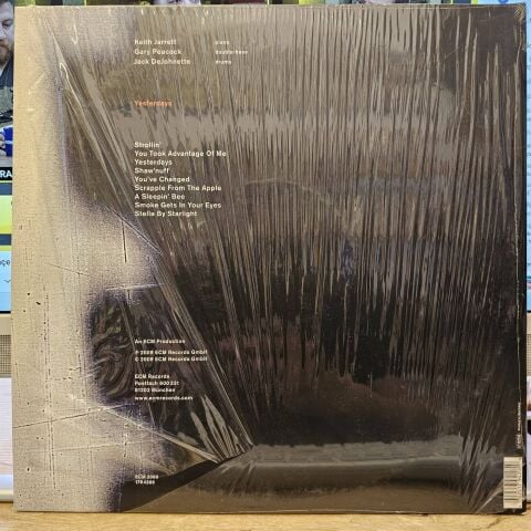Keith Jarrett / Gary Peacock / Jack DeJohnette – Yesterdays LP PLAK