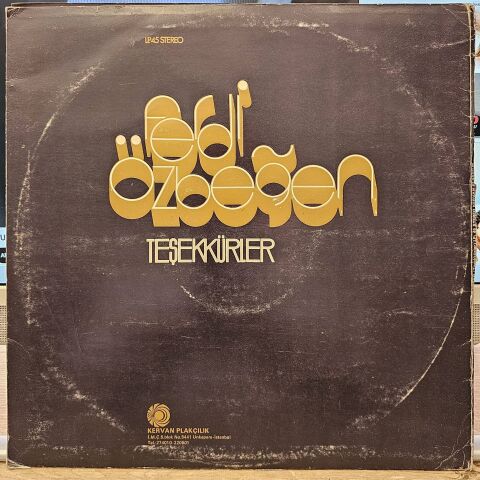 Ferdi Özbeğen – Teşekkürler LP PLAK