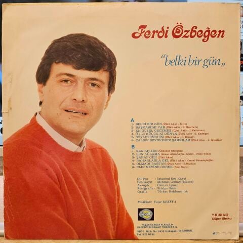 Ferdi Özbeğen – Belki Bir Gün LP PLAK