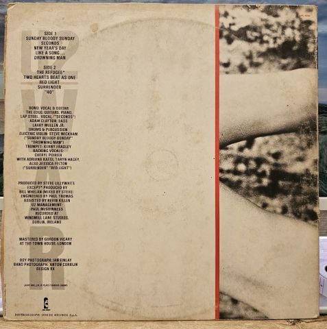 U2 – War LP PLAK