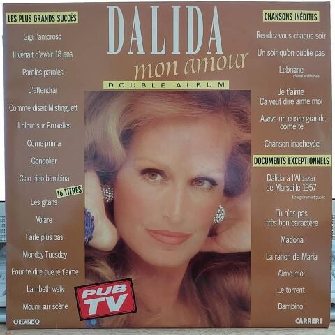 Dalida – Dalida Mon Amour LP PLAK