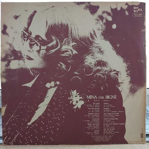 Mina (3) – Mina Con Bigne LP PLAK
