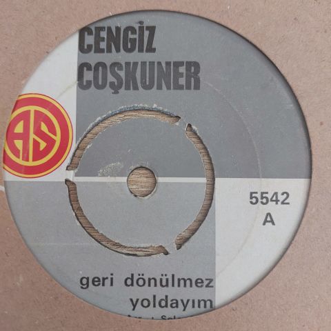 CENGİZ ÇOŞKUNER - EŞSİZ SEVGİLİM BENİM 45LİK PLAK