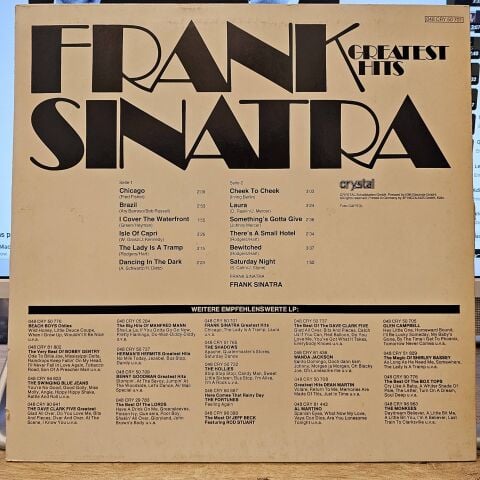 Frank Sinatra – Greatest Hits LP PLAK