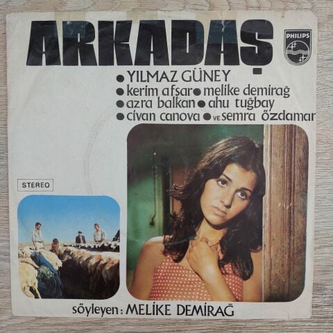 MELİKE DEMİRAĞ & YILMAZ GÜNEY - ARKADAŞ 45LİK PLAK