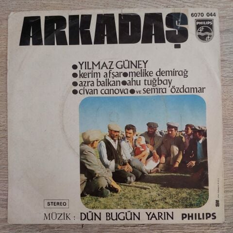MELİKE DEMİRAĞ & YILMAZ GÜNEY - ARKADAŞ 45LİK PLAK