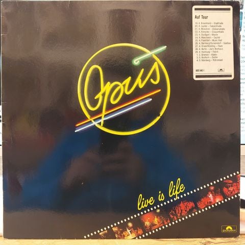 Opus – Live Is Life LP PLAK