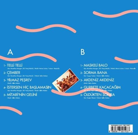 YENİ TÜRKÜ - AKDENİZ AKDENİZ LP PLAK