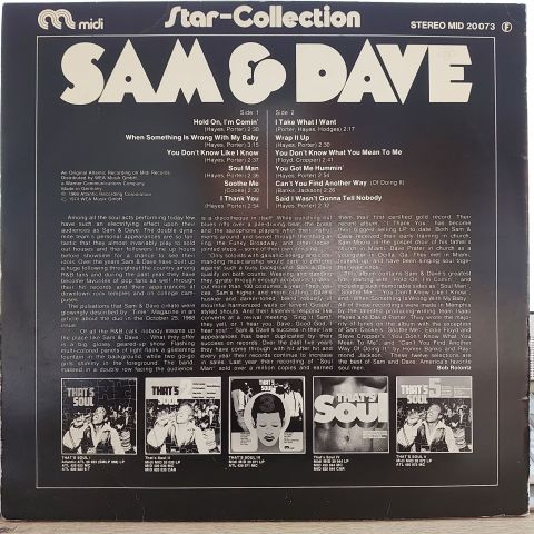Sam & Dave – Star-Collection LP PLAK