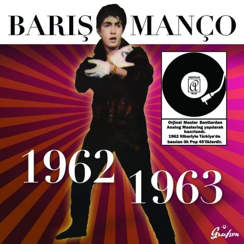 BARIŞ MANÇO - 1962 1963 LP PLAK