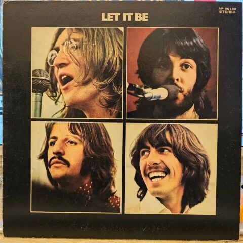 The Beatles – Let It Be LP PLAK (RENKLİ PLAK RED)