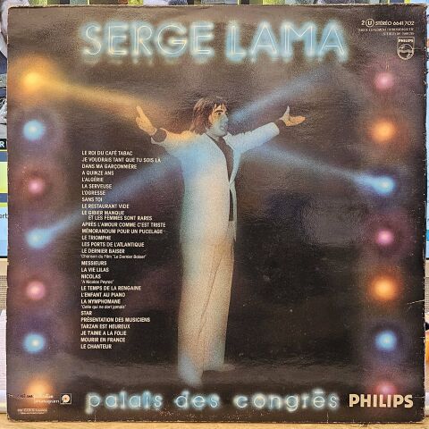 Serge Lama – Palais Des Congrès LP PLAK
